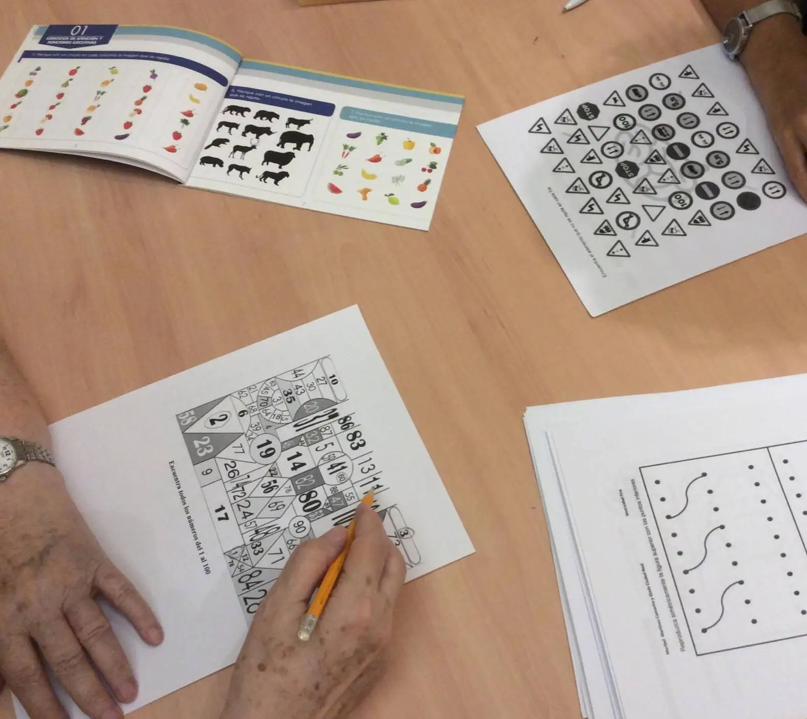 Taller cognitivo